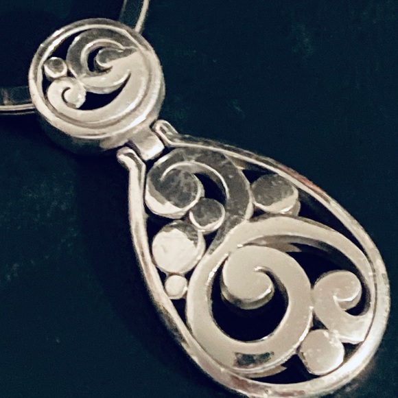 Brighton Contempo key fob silver plated - Picture 8 of 14